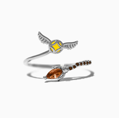 Harry Potter Golden Snitch Adjustable Ring