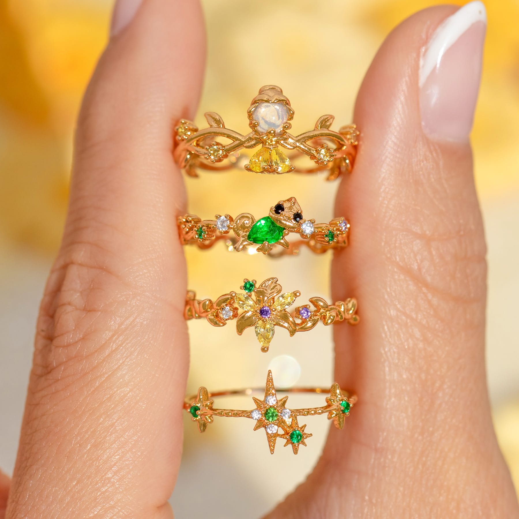 Disney Princess Beauty and the Beast Belle Ring