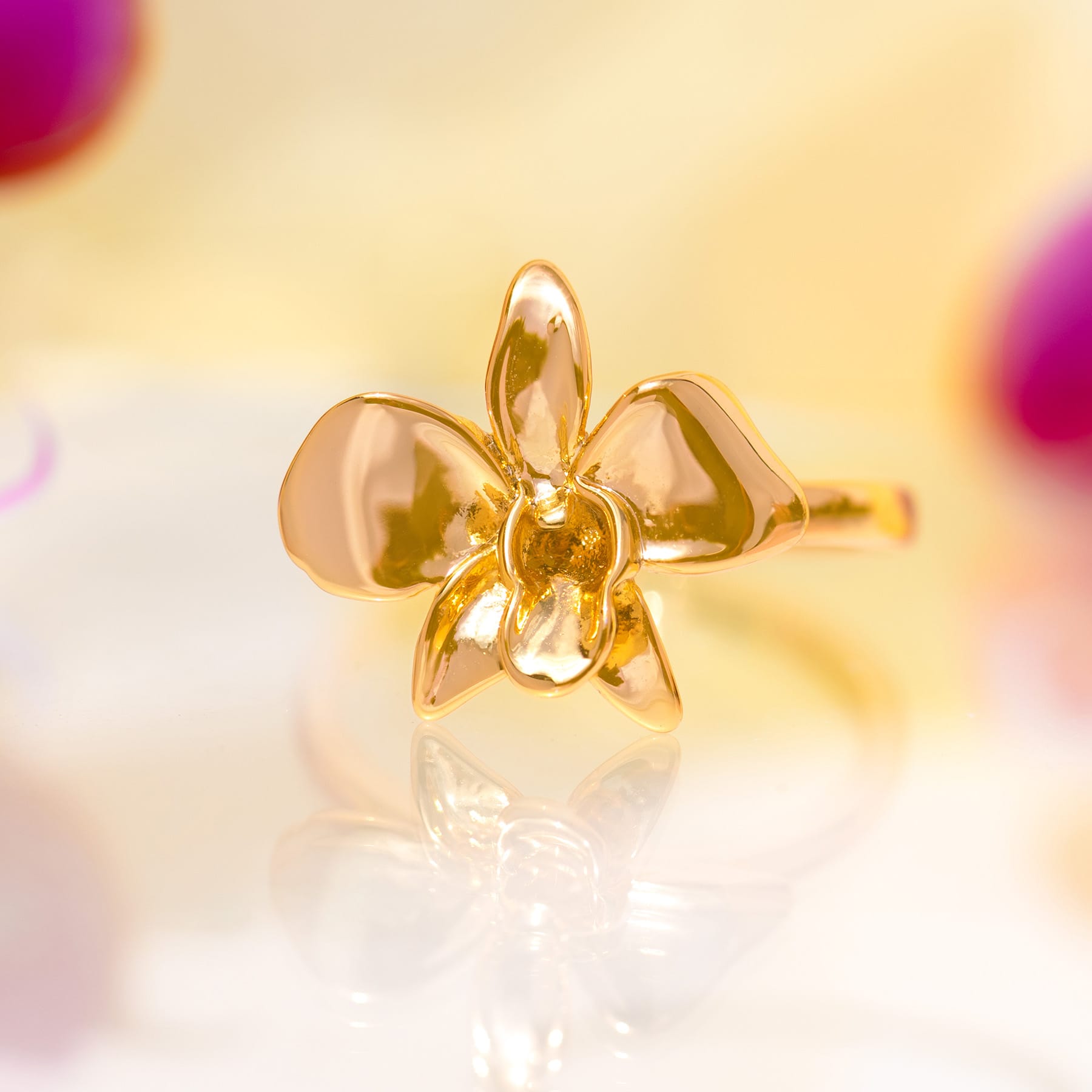 Orchid Blossom Ring