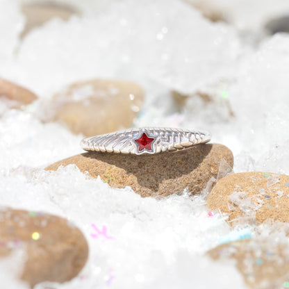 Marvel's Winter Soldier Sterling Silver Ring