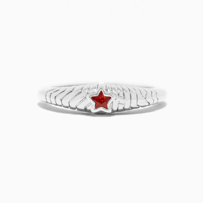 Marvel's Winter Soldier Sterling Silver Ring