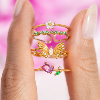 Blossoming Tulip Ring