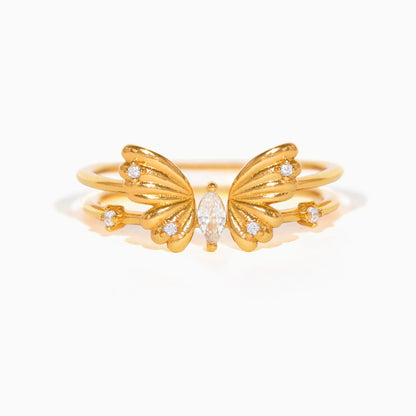 Perfect Fit Butterfly Ring Set
