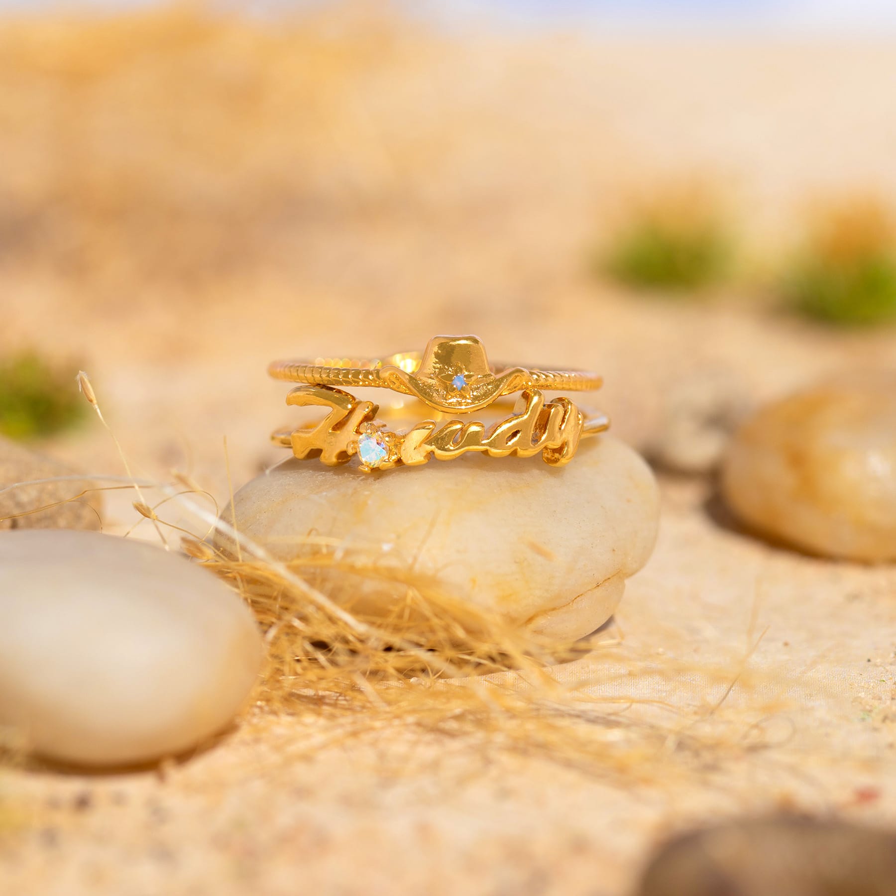 Howdy Partner Ring Set