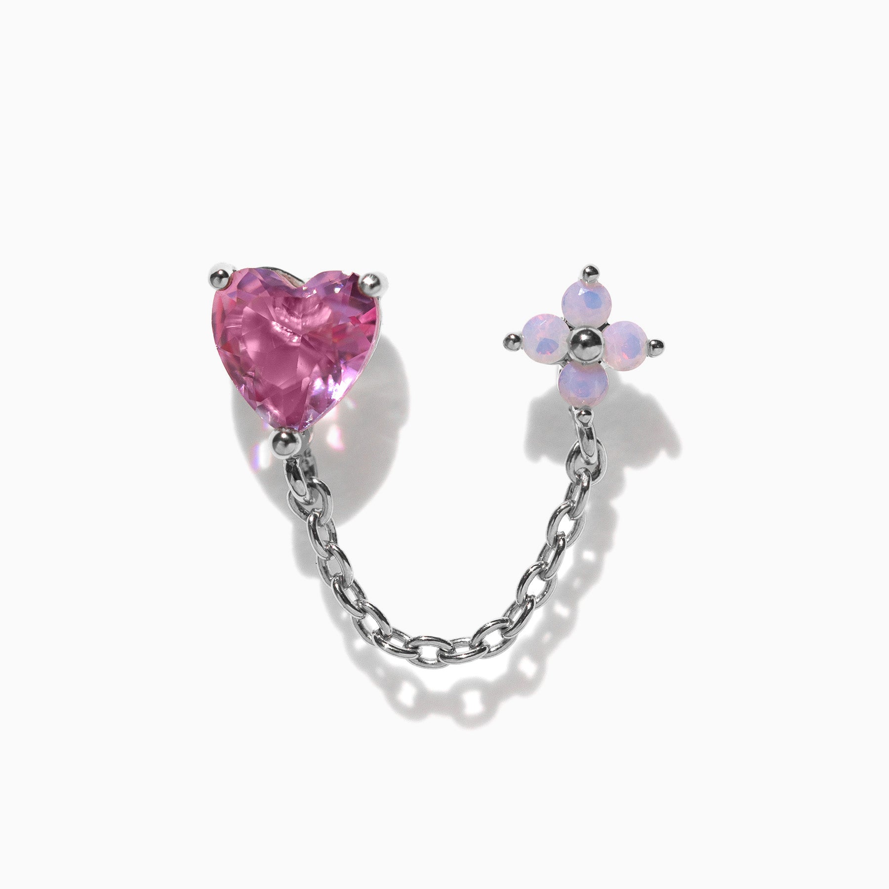 Love Blooms Double Piercing Style Earring