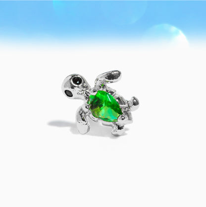 Tiny Turtle Piercing Style Earring