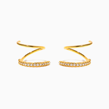 Double Take Twist Hoops