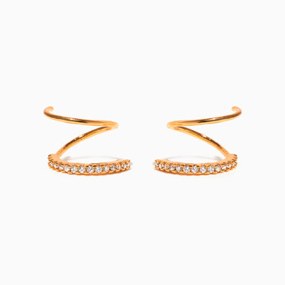 Double Take Twist Hoops