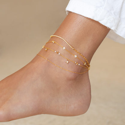 Two Of A Kind Anklet