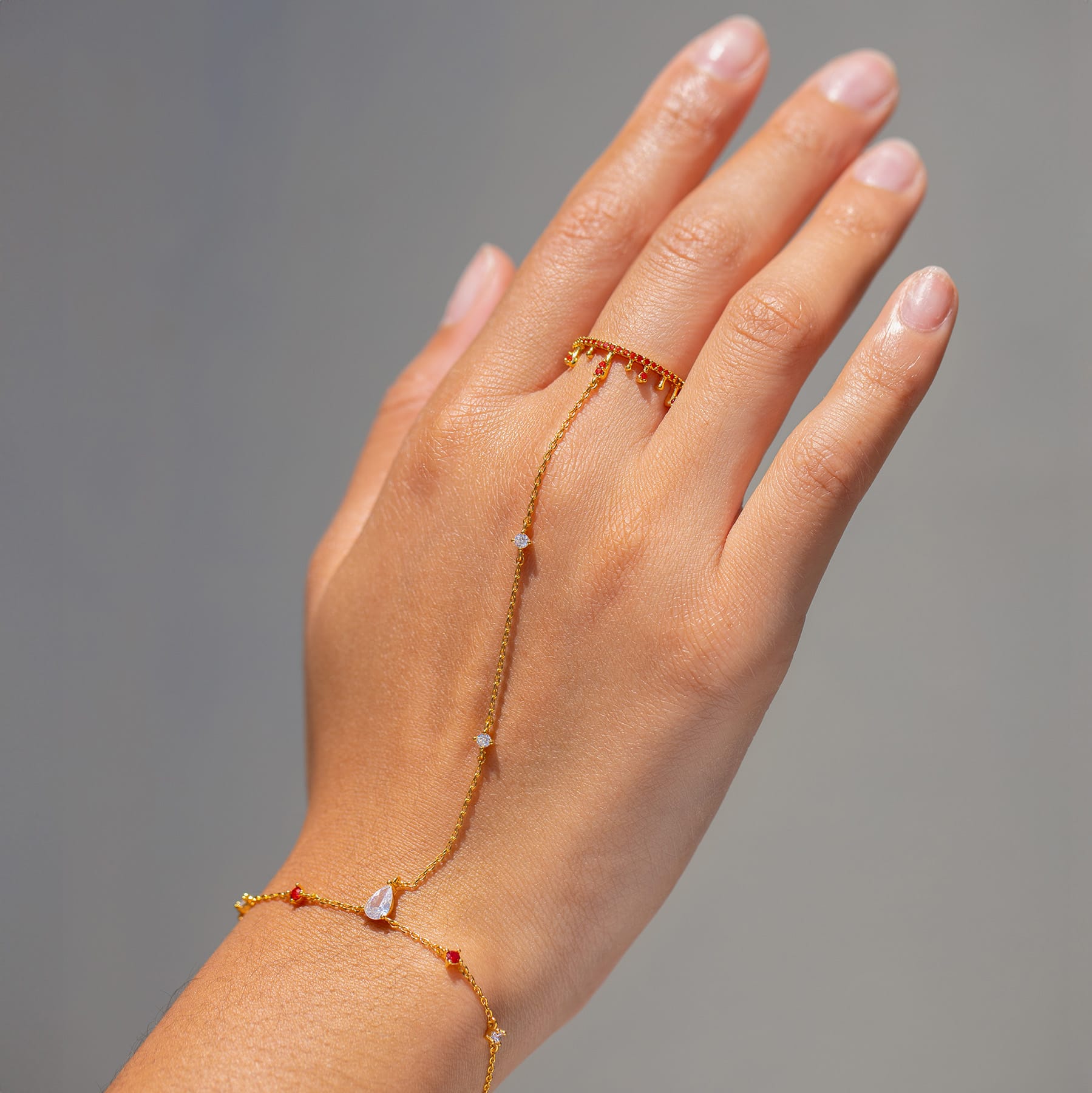 Blood Moon Hand Chain