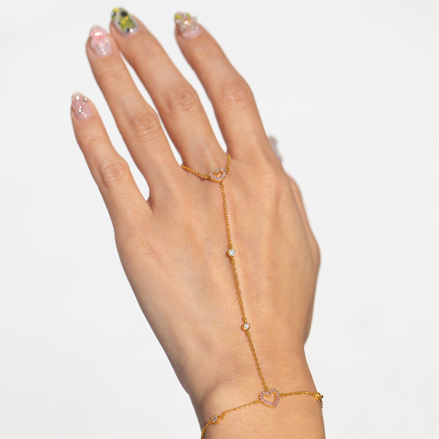 Heartline Hand Chain