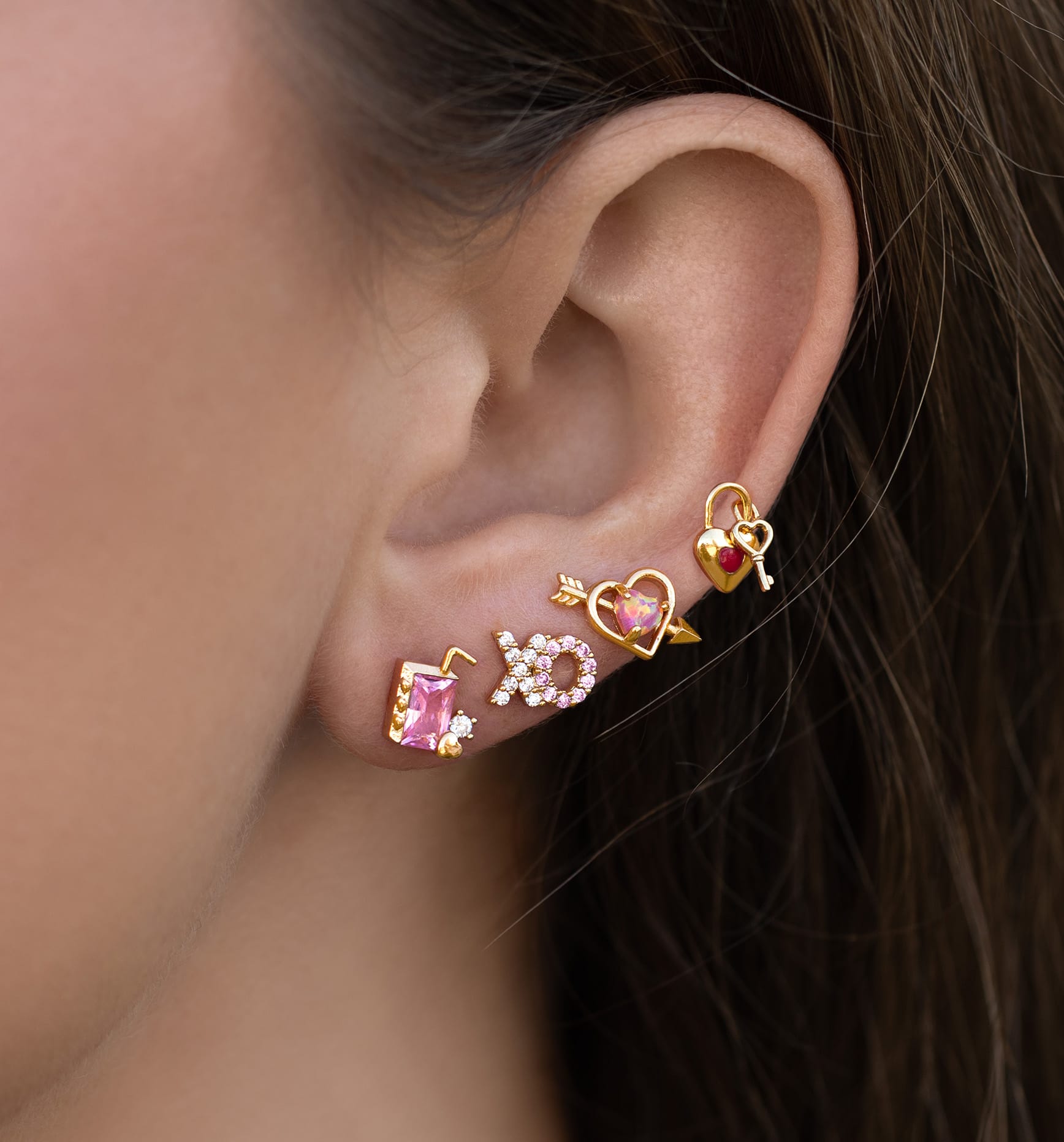 Tokens of Love Stud Set