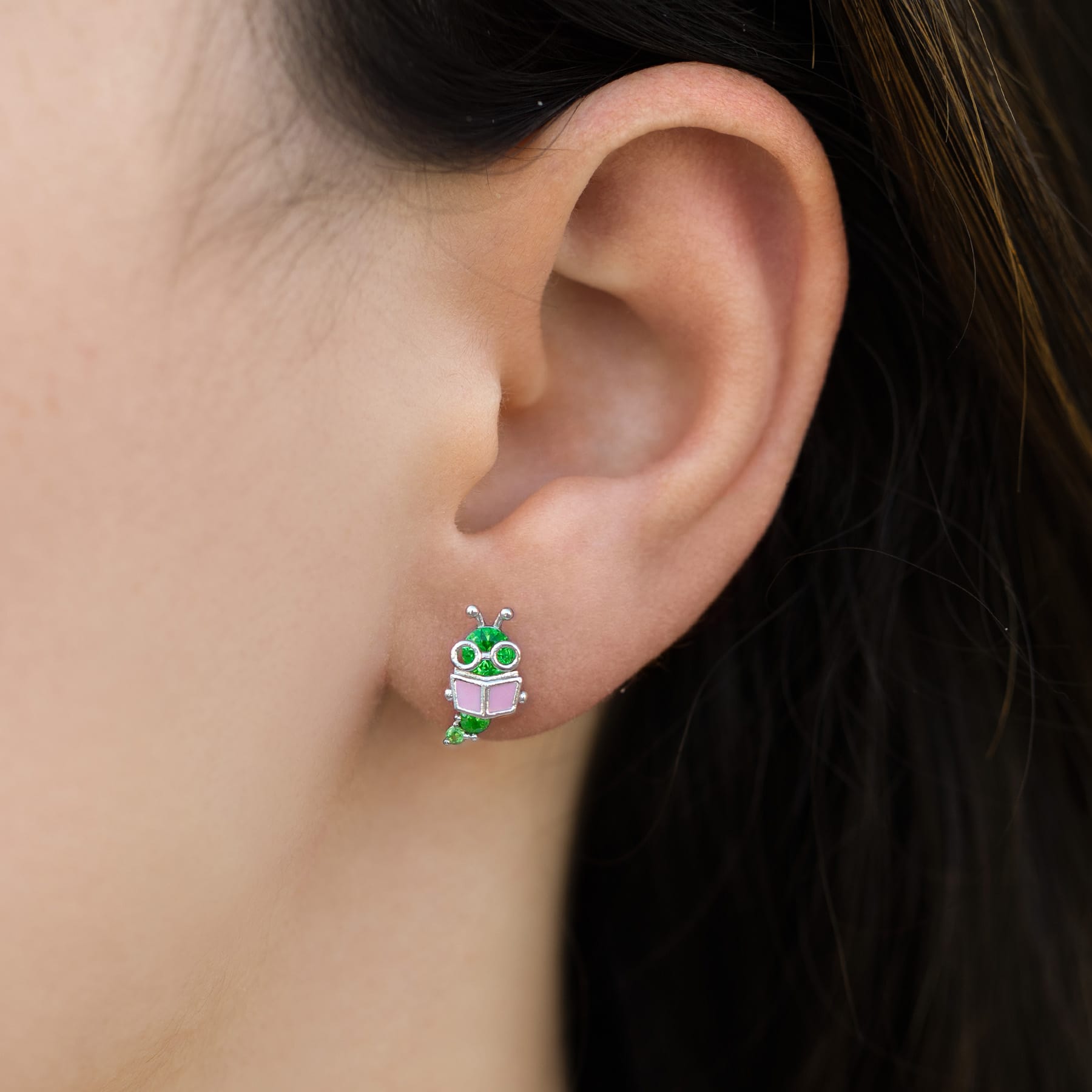 Bookworm Studs