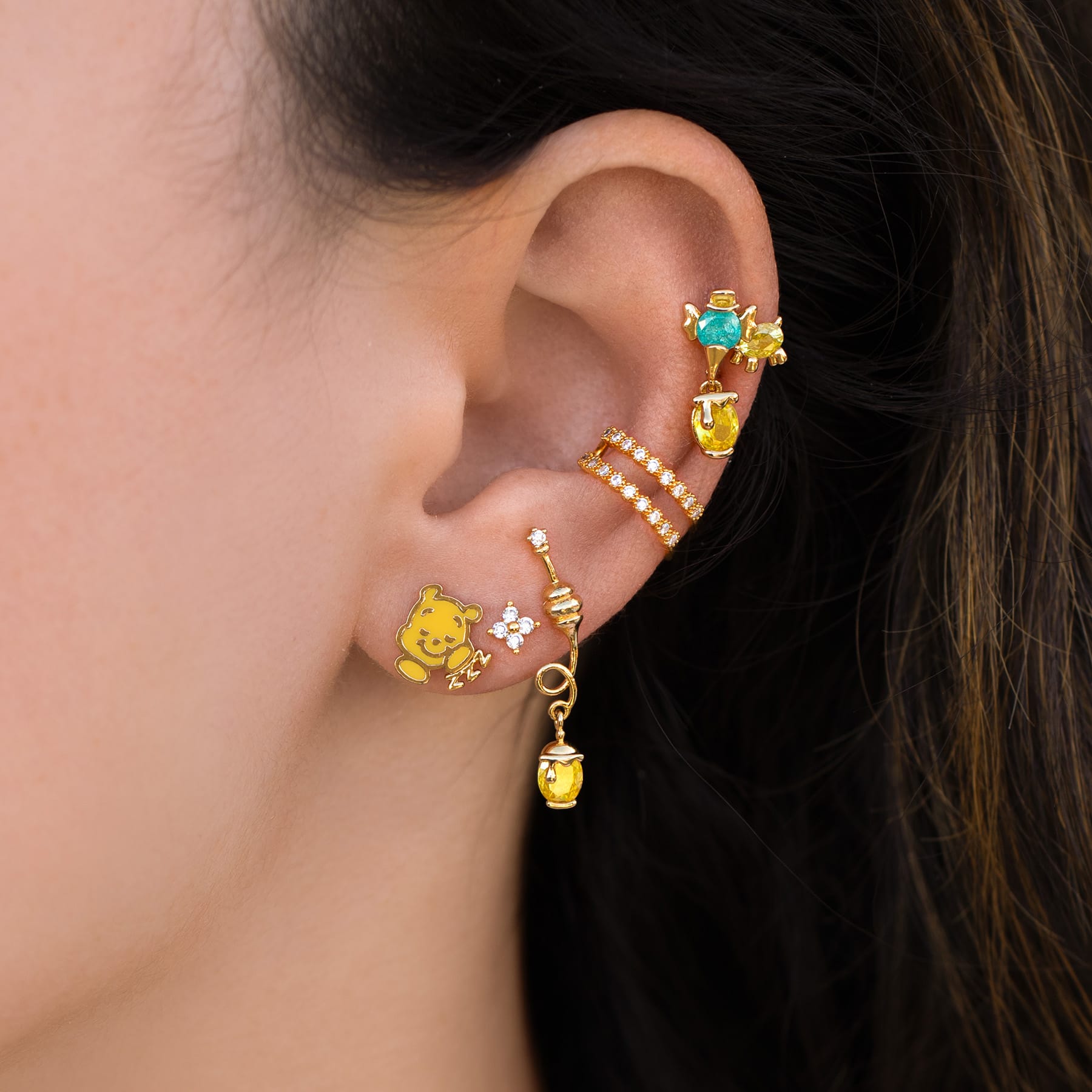 Disney Pooh's Dream Earring Set