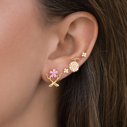 One Piece Nico Robin Earring Set