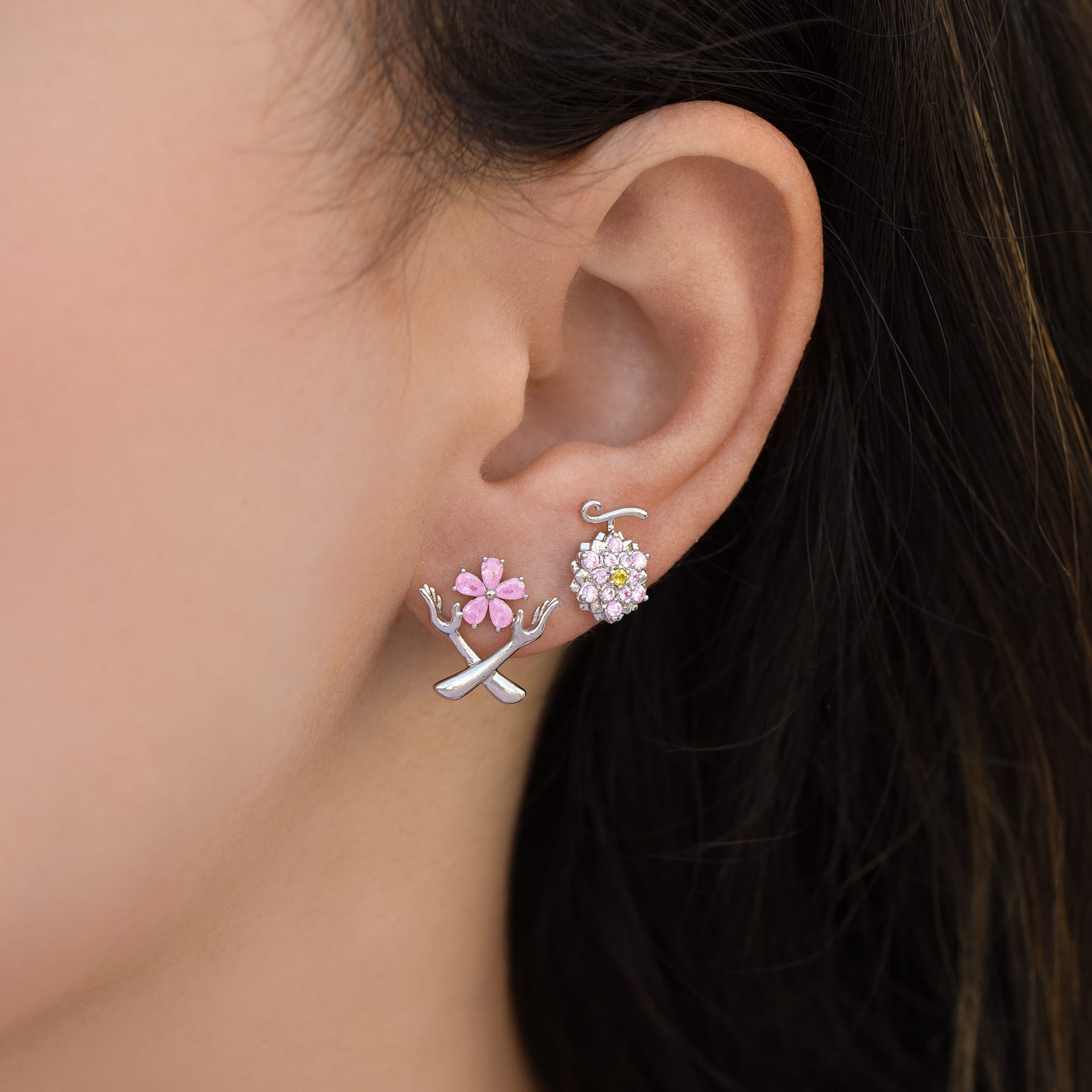 One Piece Nico Robin Earring Set