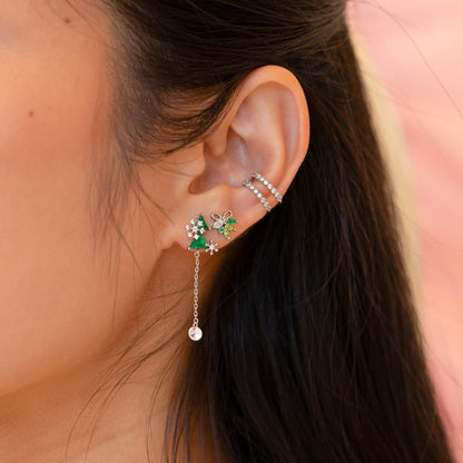 Oh Christmas Tree Dangle Earrings