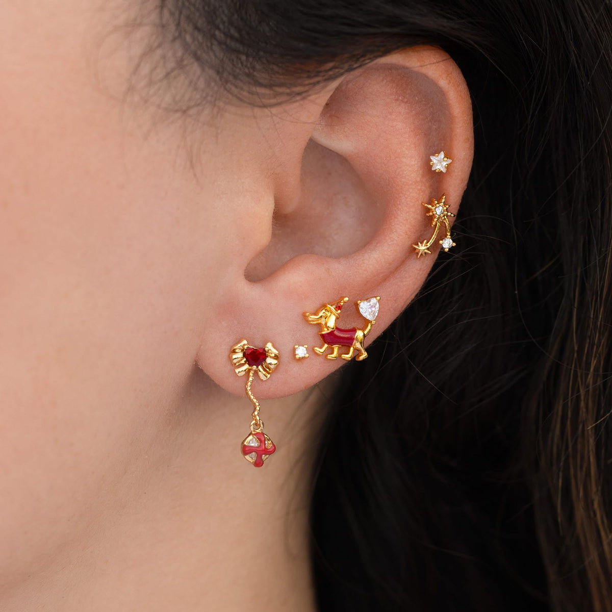 Santa Paws Studs