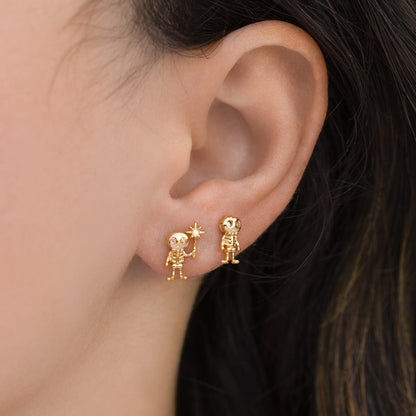 Enchanted Skeleton Studs