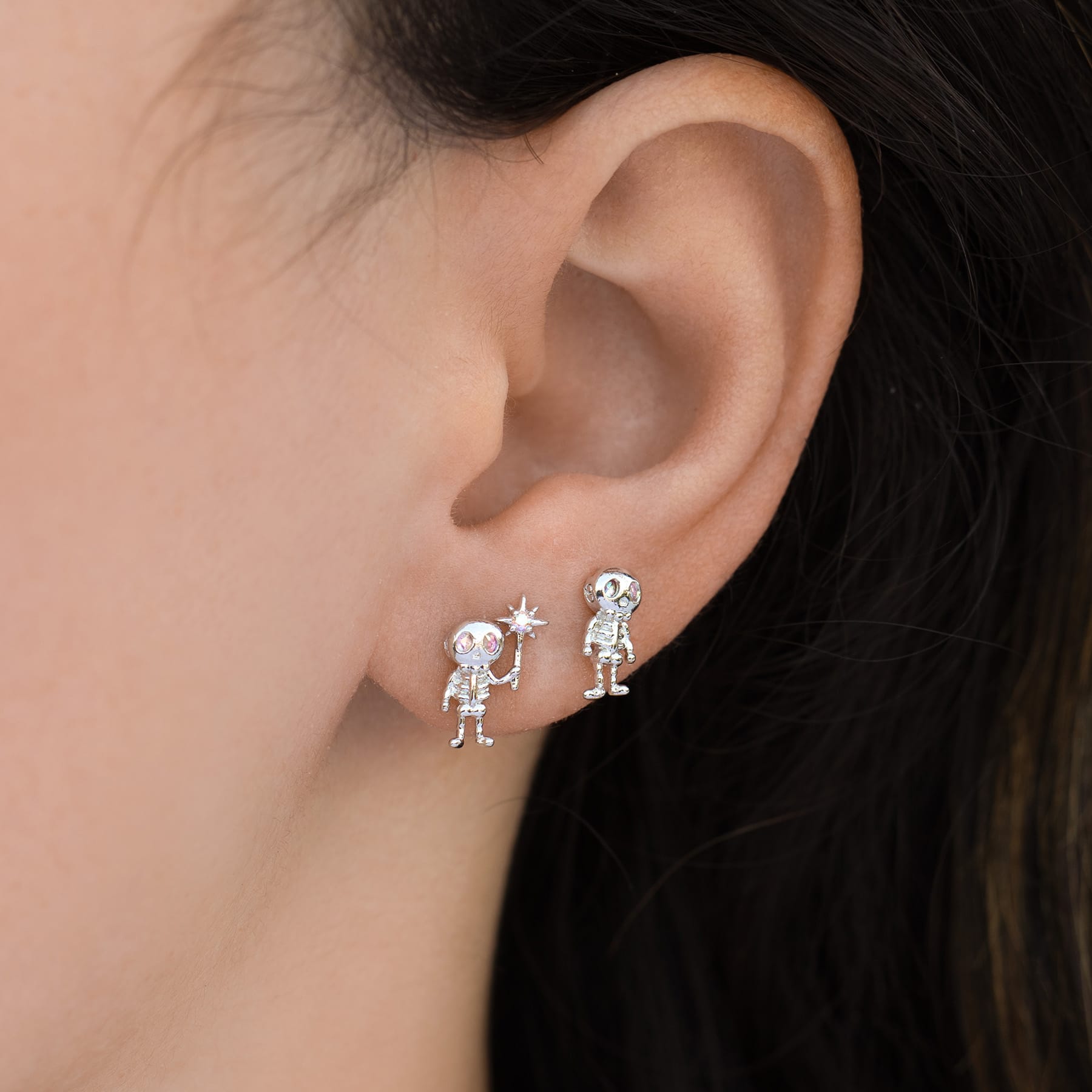 Enchanted Skeleton Studs