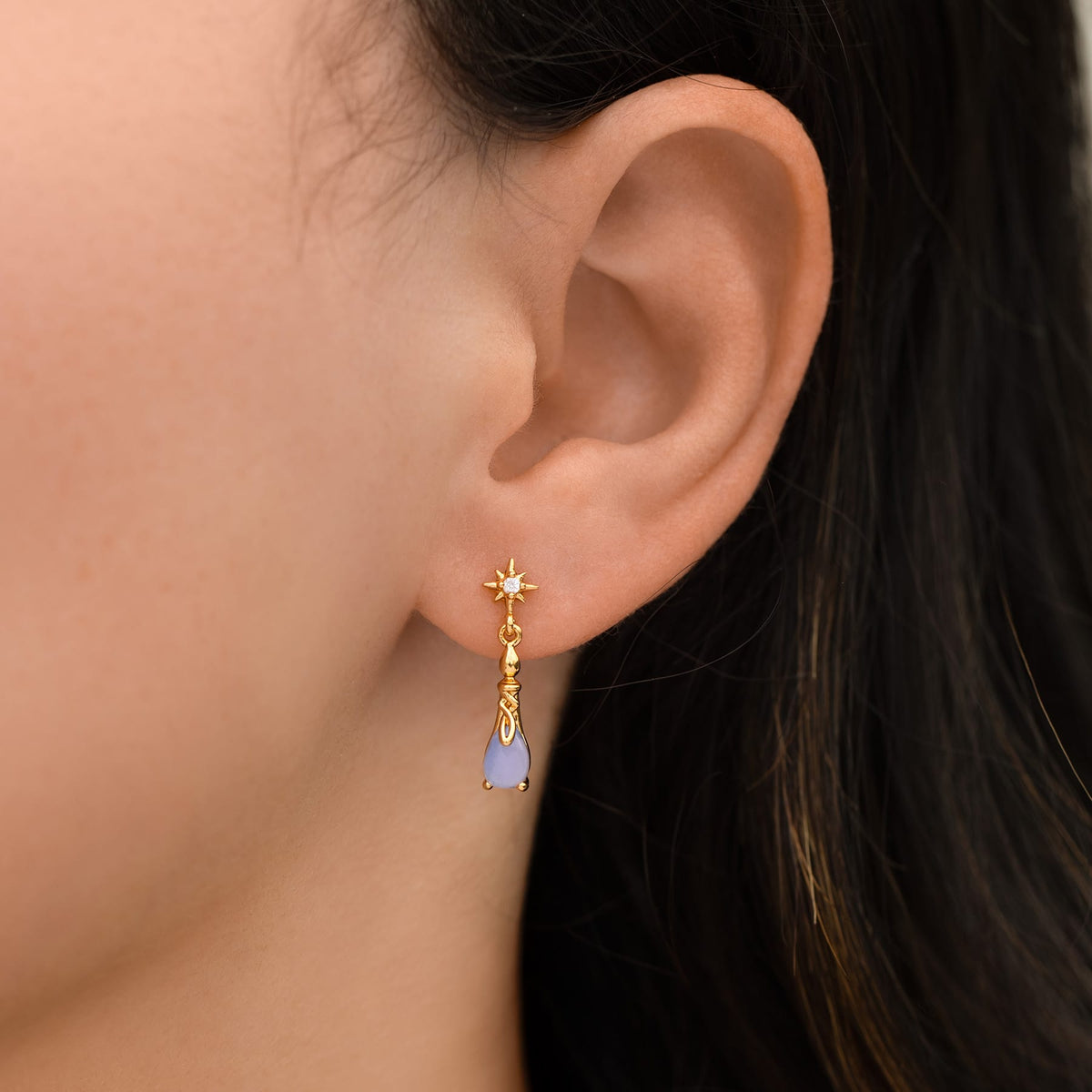 The Lord of the Rings Phial of Galadriel Earrings