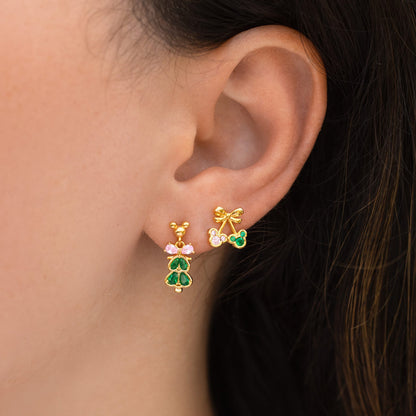 Disney Pink Wonderland Stud Set