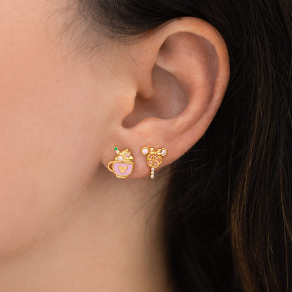 Disney Pink Wonderland Stud Set