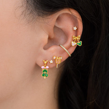 Disney Pink Wonderland Stud Set