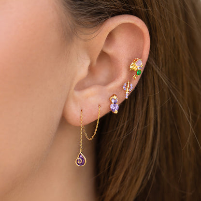 Disney Ursula Threader Earrings