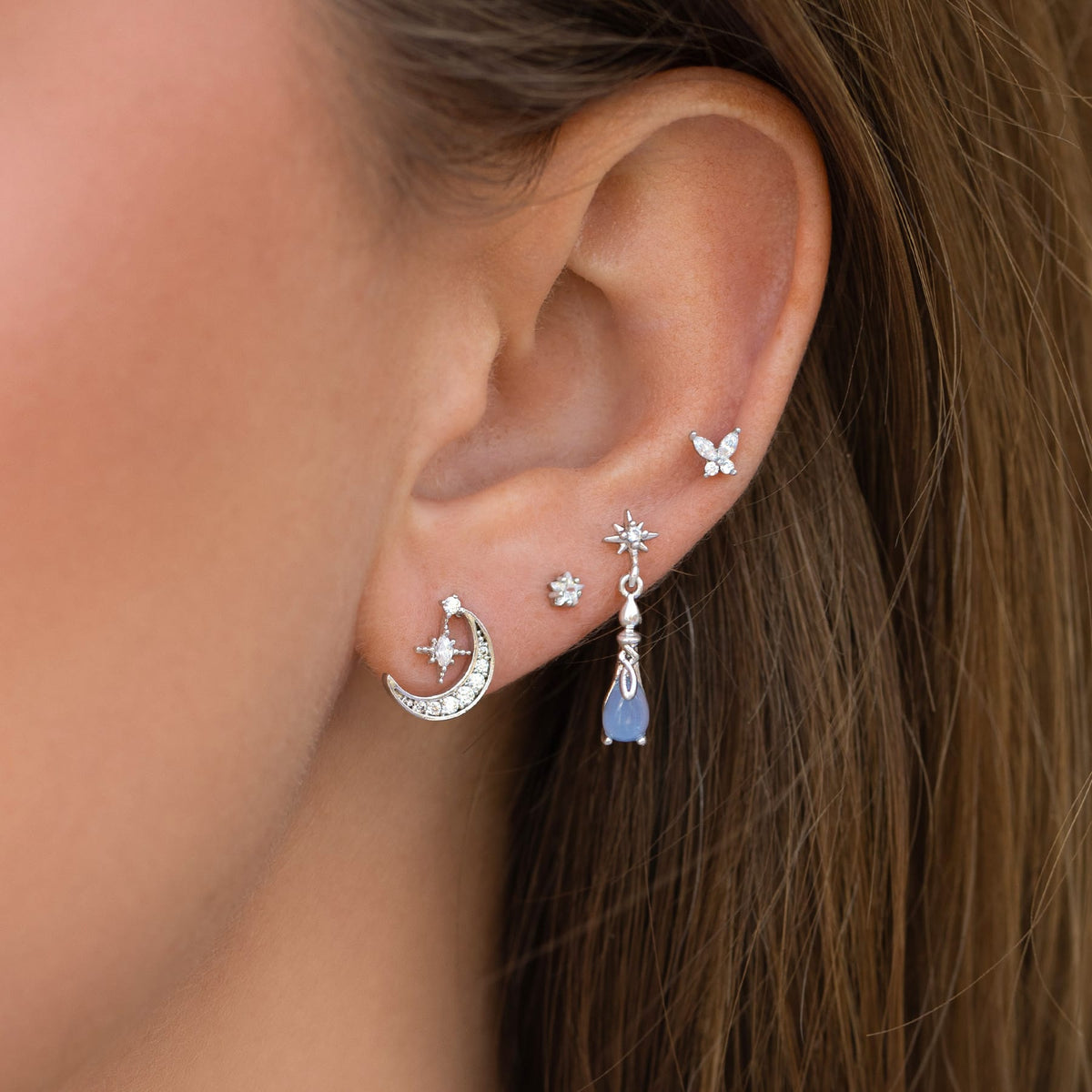 The Lord of the Rings Phial of Galadriel Earrings