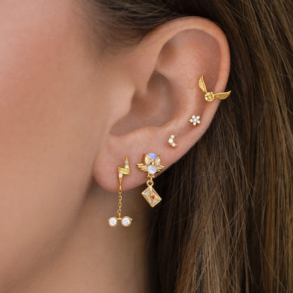 Harry Potter Hedwig Dangle Earrings