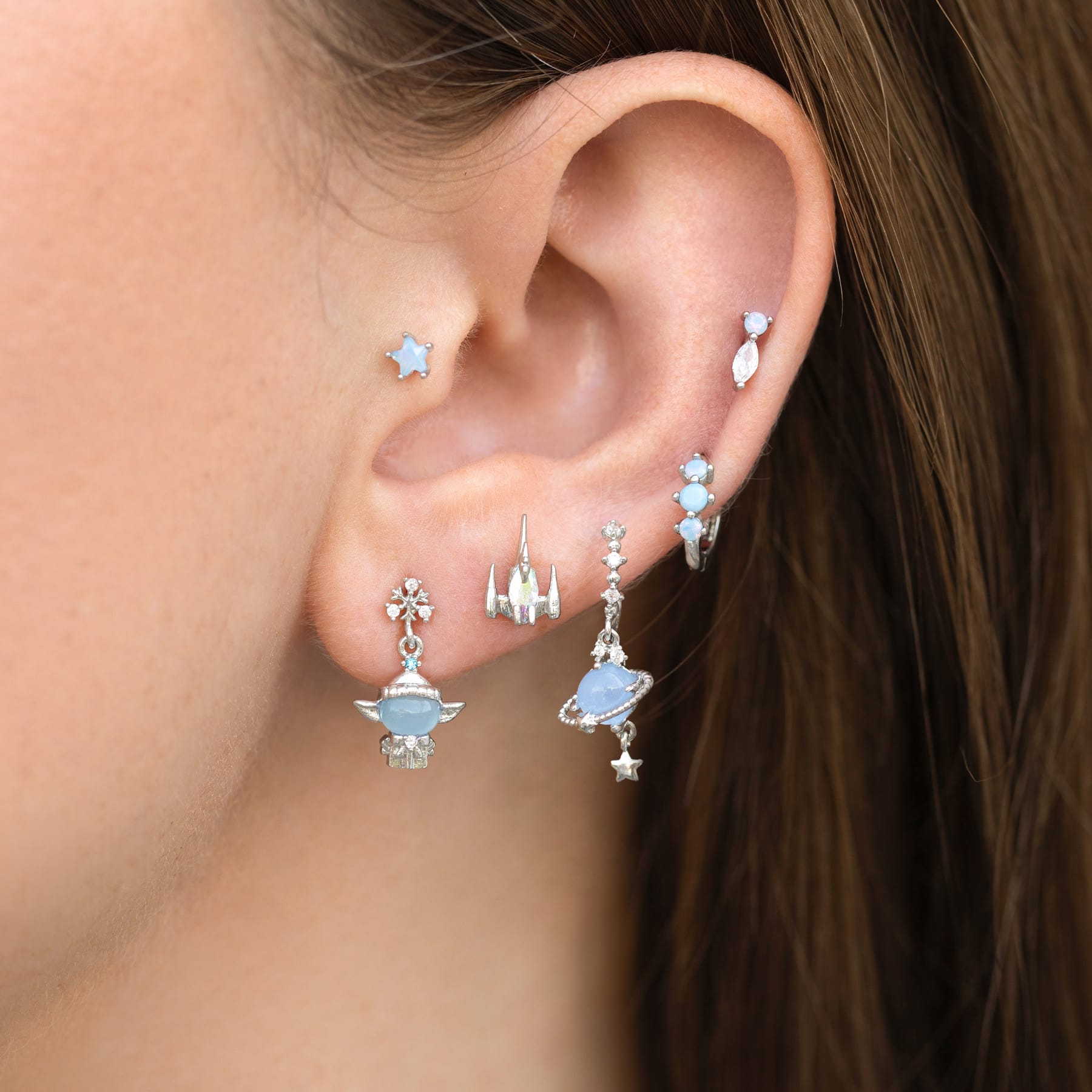 Star Wars™ Grogu's Galactic Getaway Earrings