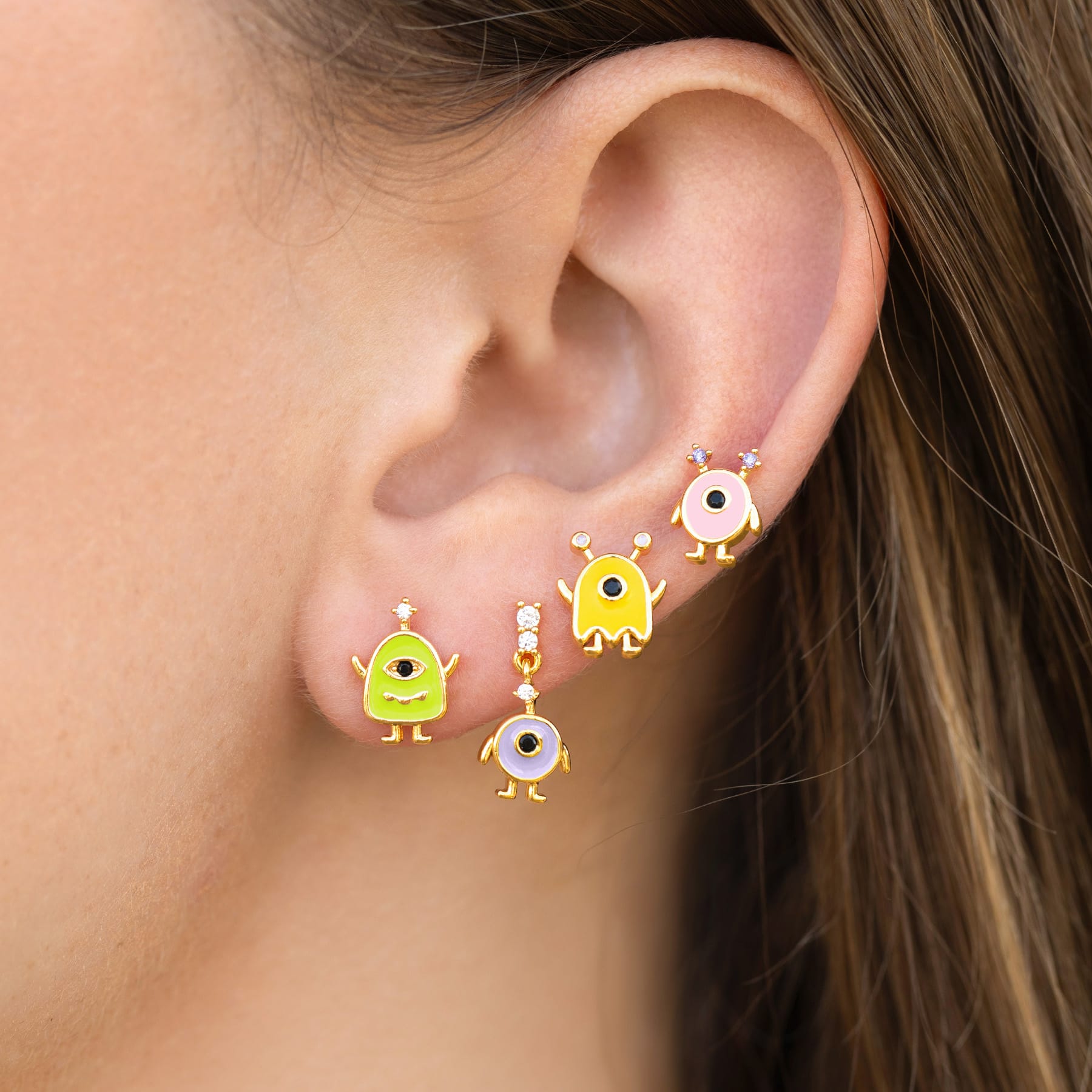 Alien Invasion Stud Set