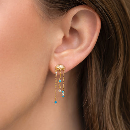 Jellyfish Dangle Earrings