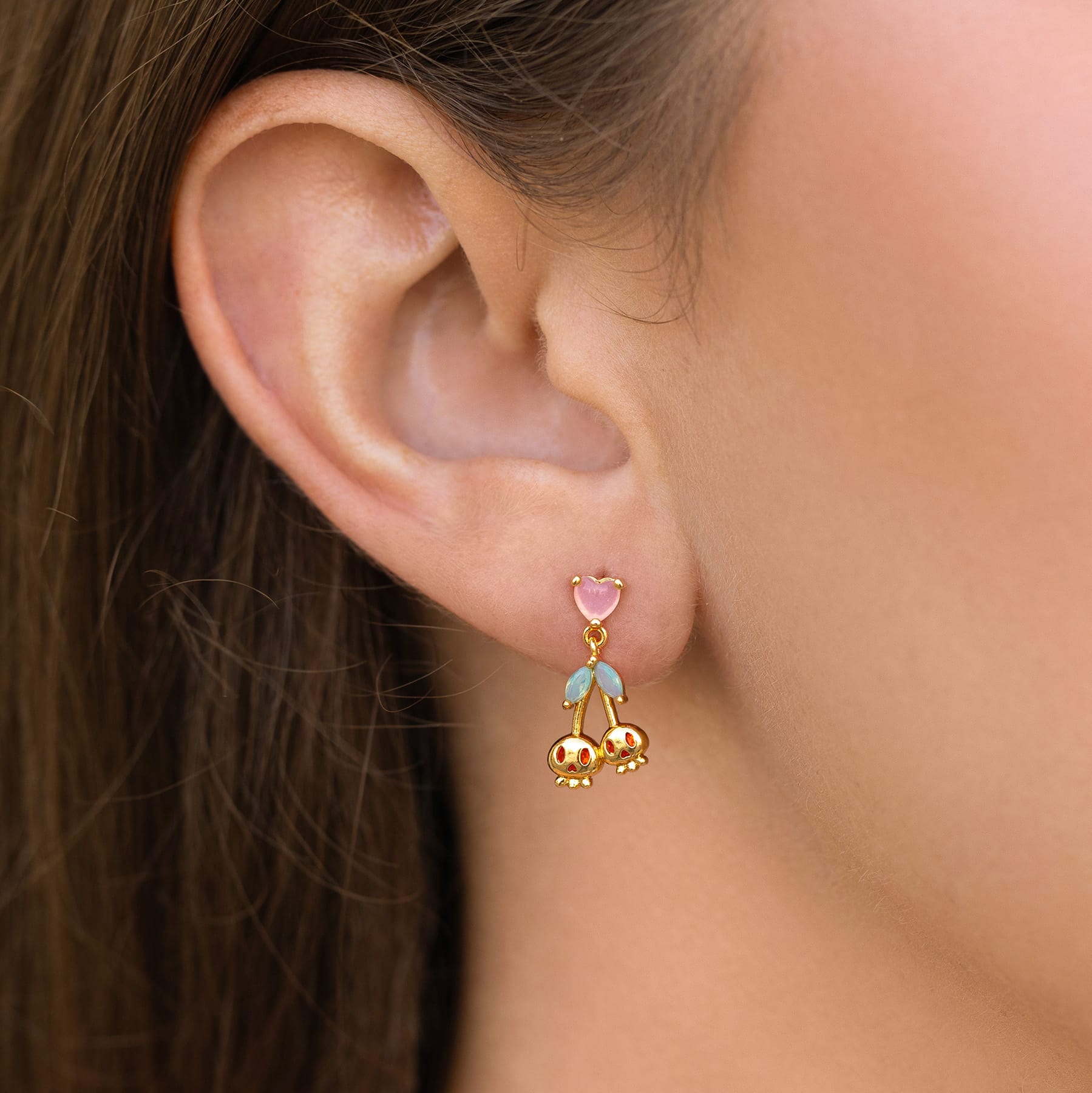 Forbidden Fruit Dangle Earrings