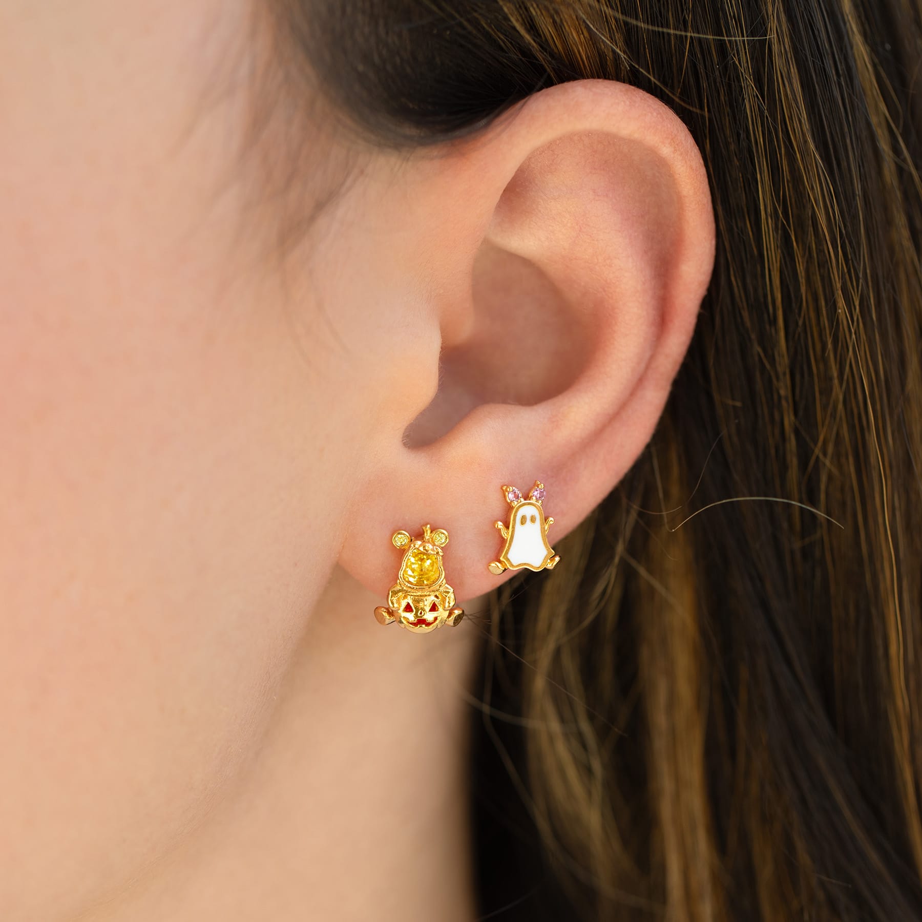 Disney Winnie the Pooh’s Pumpkin Party Stud Set