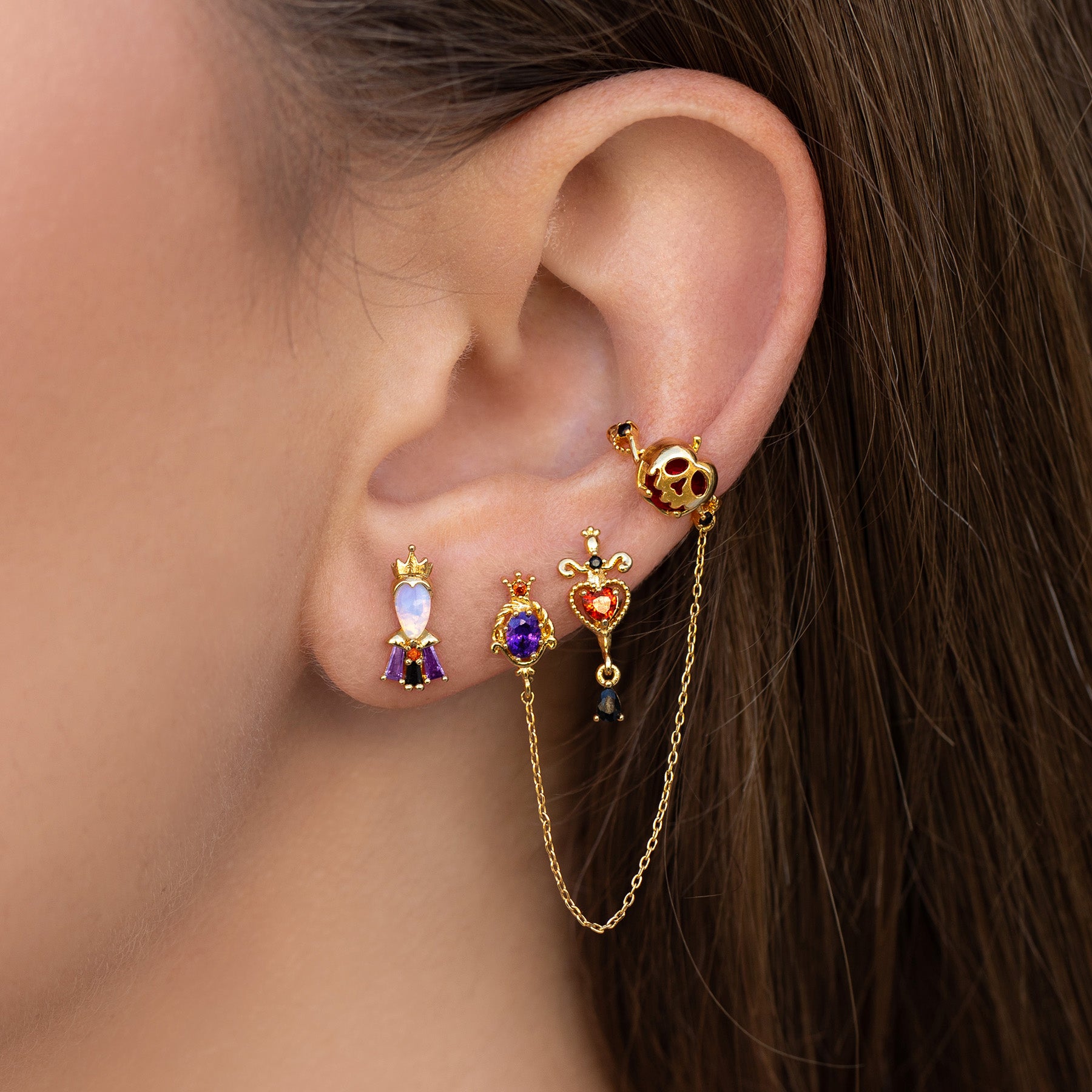 Disney Evil Queen Earring Set