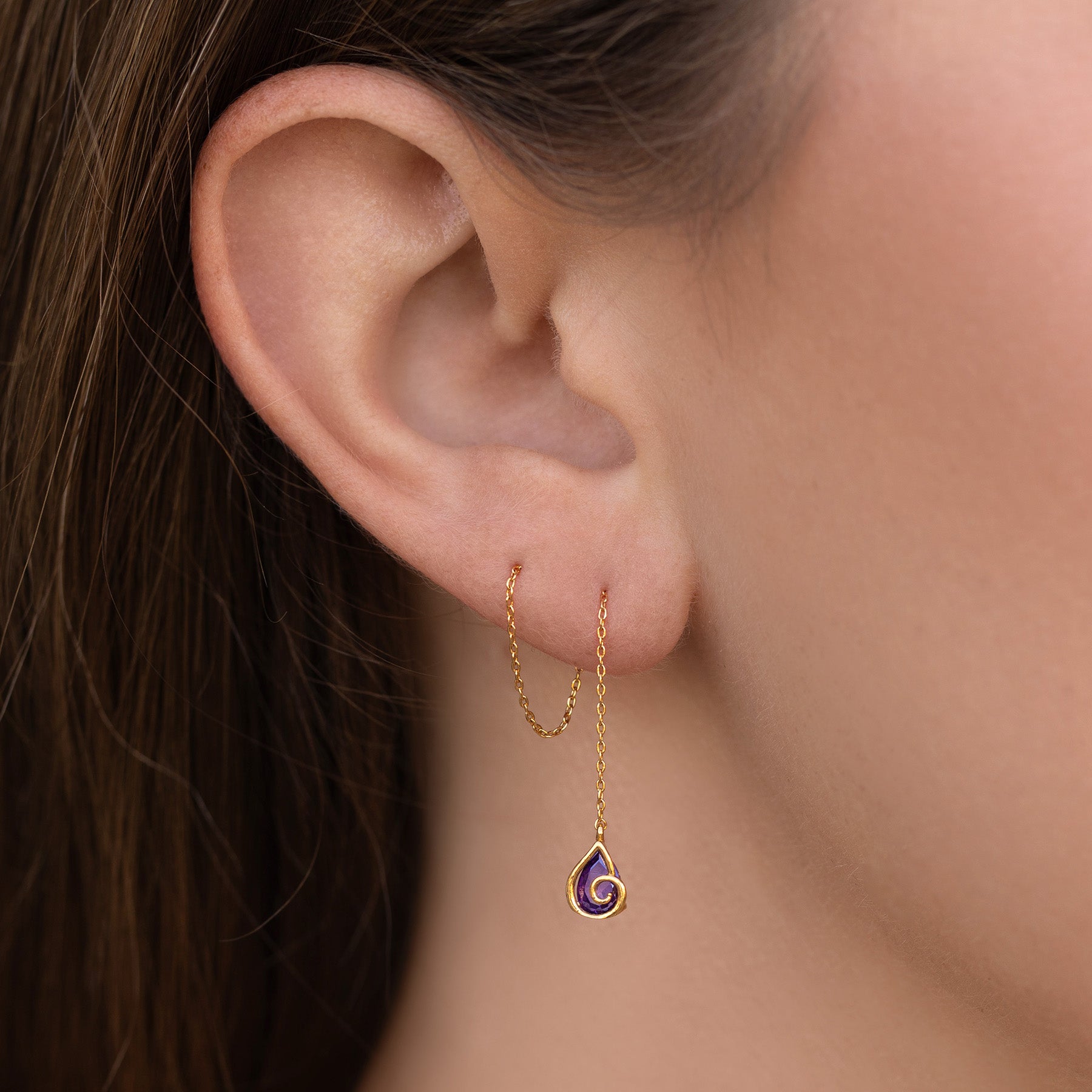Disney Ursula Threader Earrings