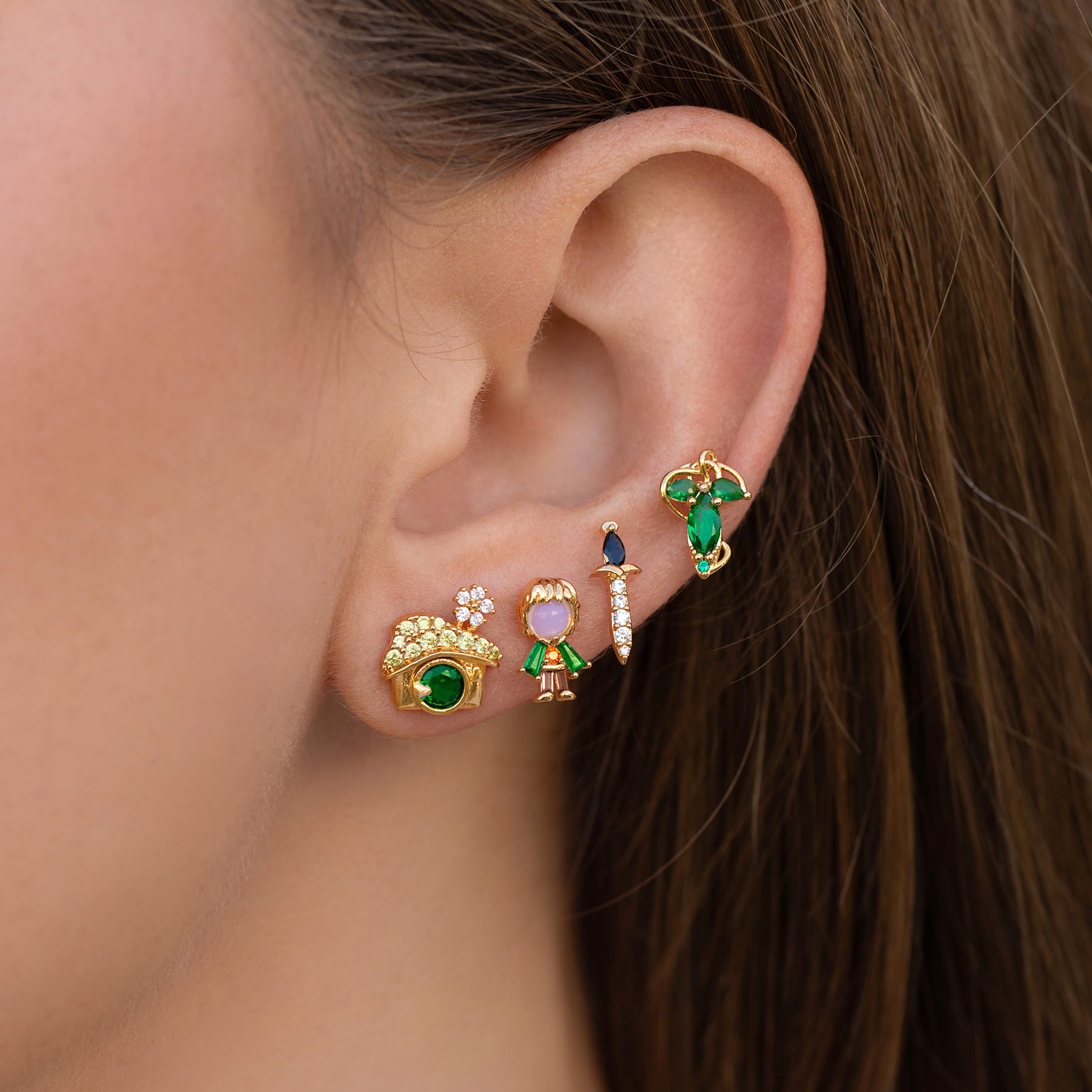 The Lord of the Rings Frodo Earring Set