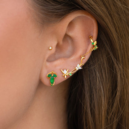 The Lord of the Rings Elven Ear Cuff + Stud