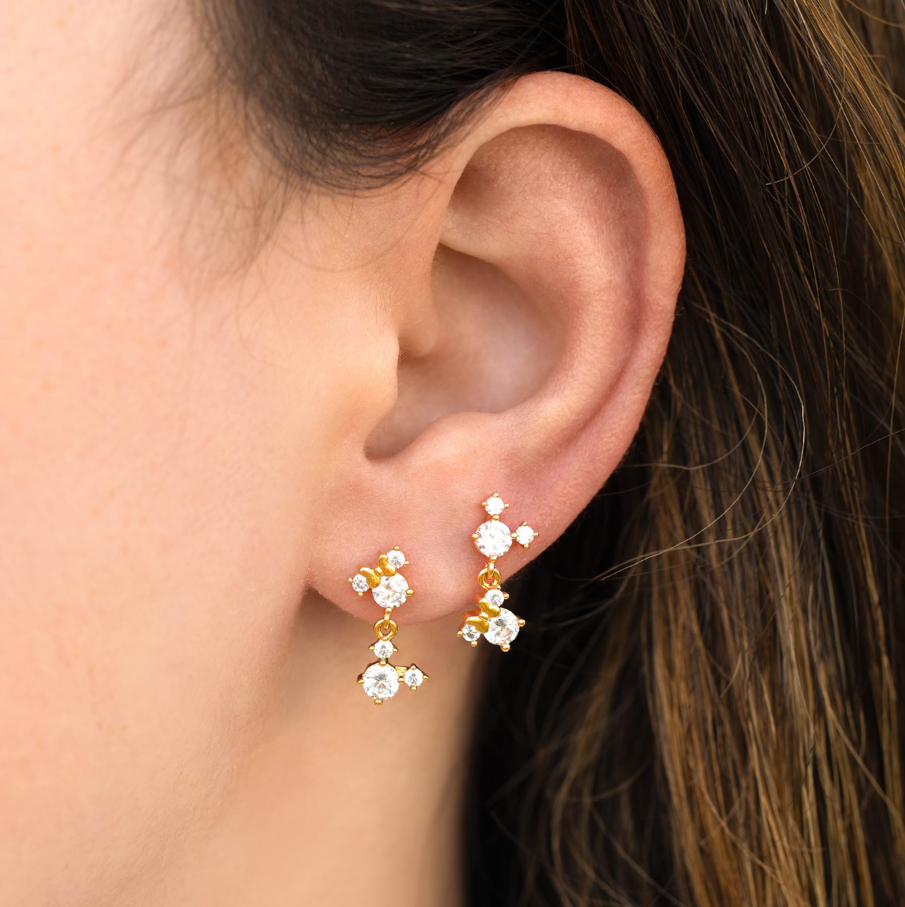 Disney Double the Magic Dangle Earrings