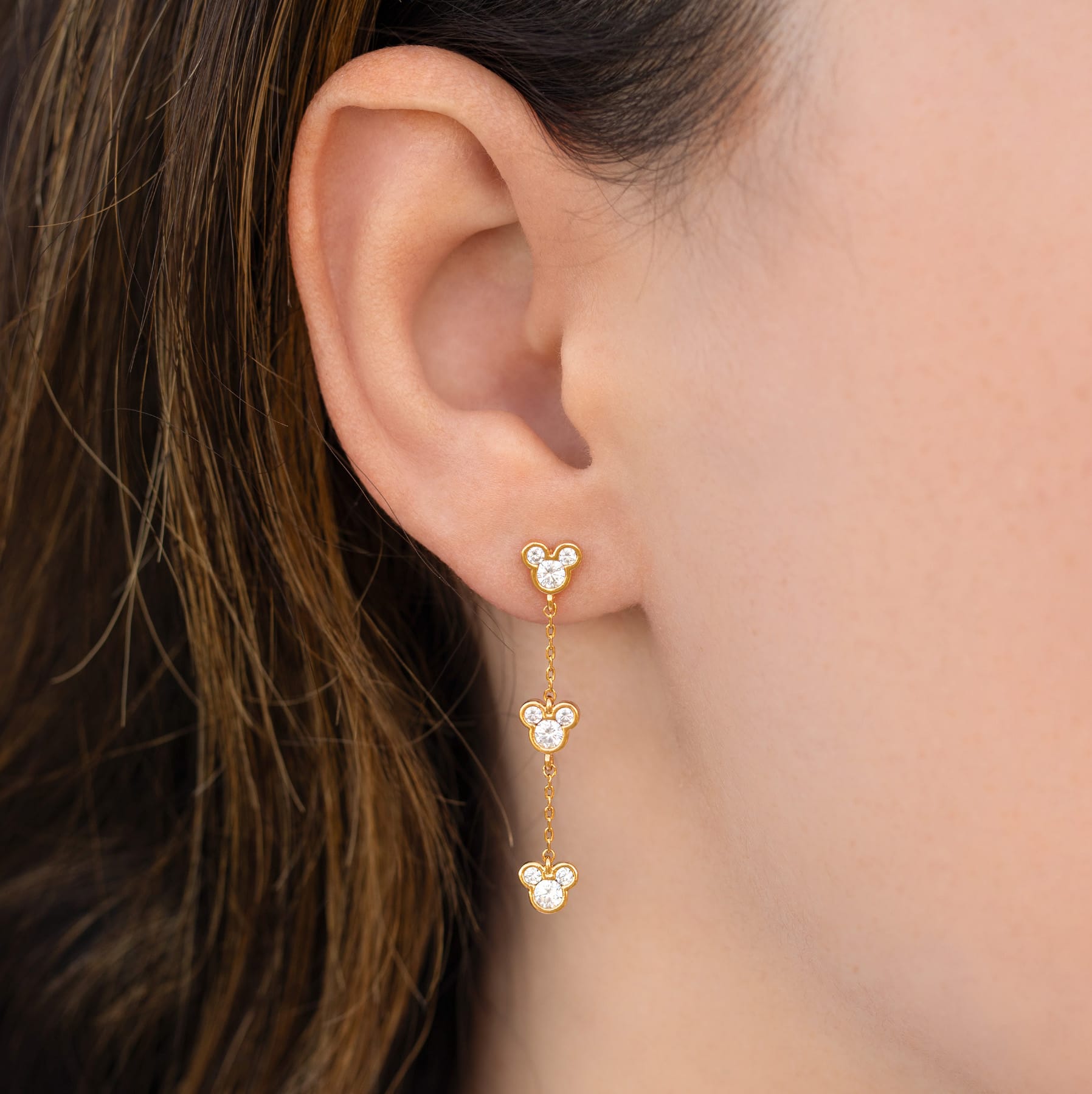 Disney Mickey Drop Dangle Earrings