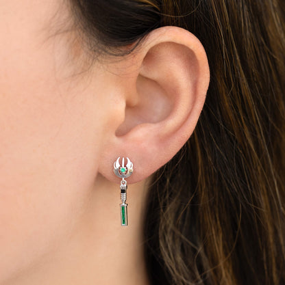 Star Wars™ Jedi Lightsaber Dangle Earrings