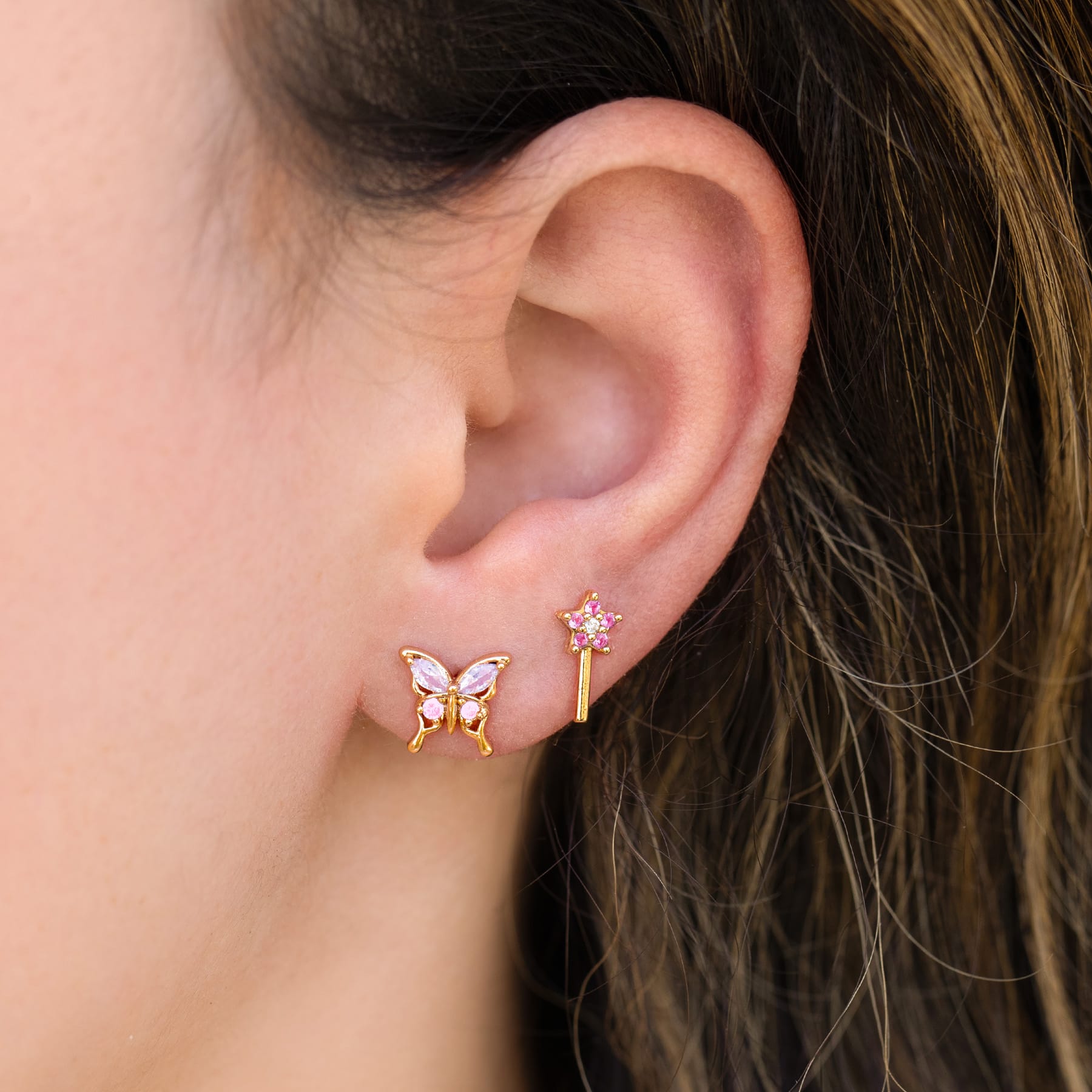Glinda the Good Witch Stud Set