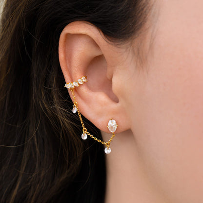 Dew You Ear Cuff + Stud