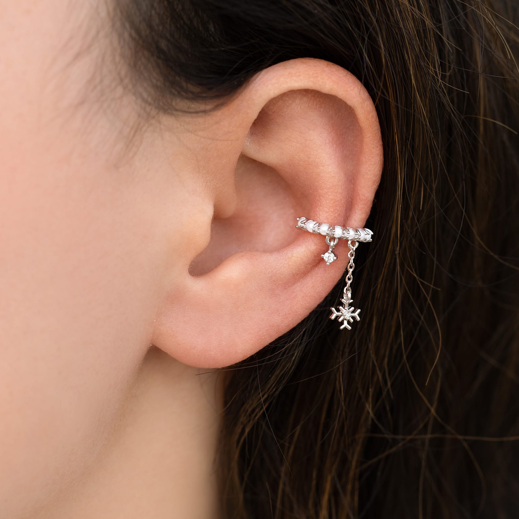 Snowdrop Ear Cuff