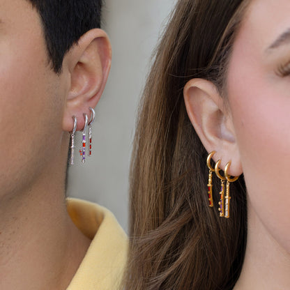 One Piece Three Sword Style Hoops