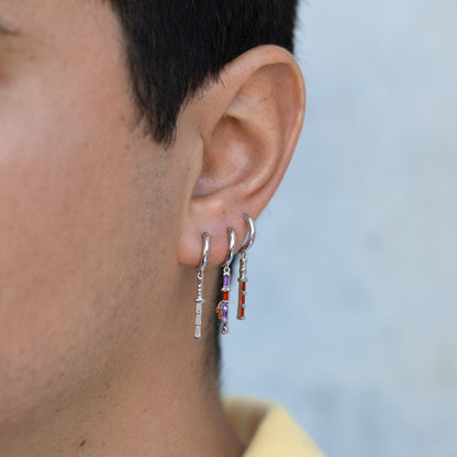 One Piece Three Sword Style Hoops
