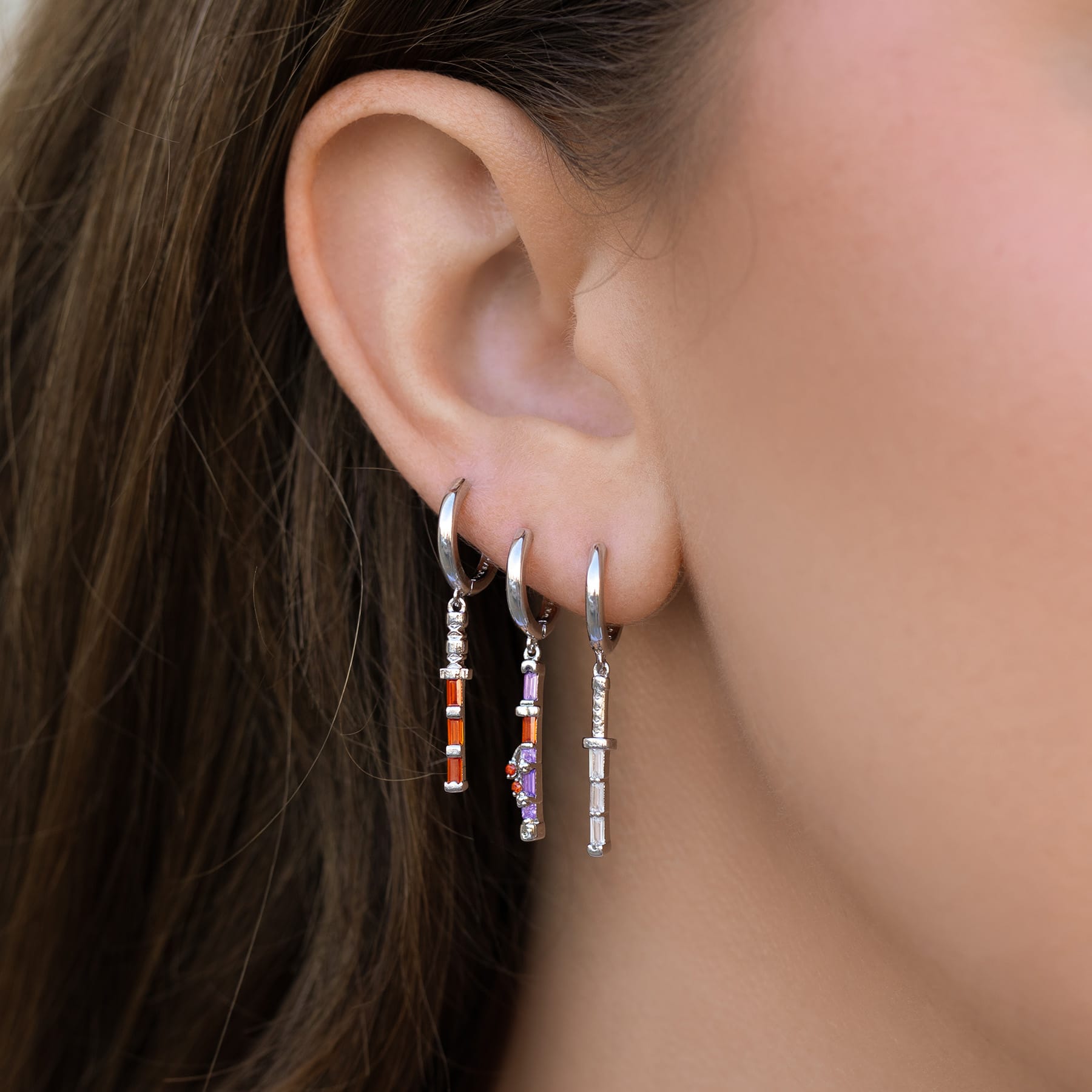 One Piece Three Sword Style Hoops