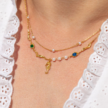 Seahorse Shore Necklace